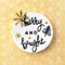 Thickers Vicki Boutin Evergreen & Holly Joyful Phrase Stickers, 112pcs